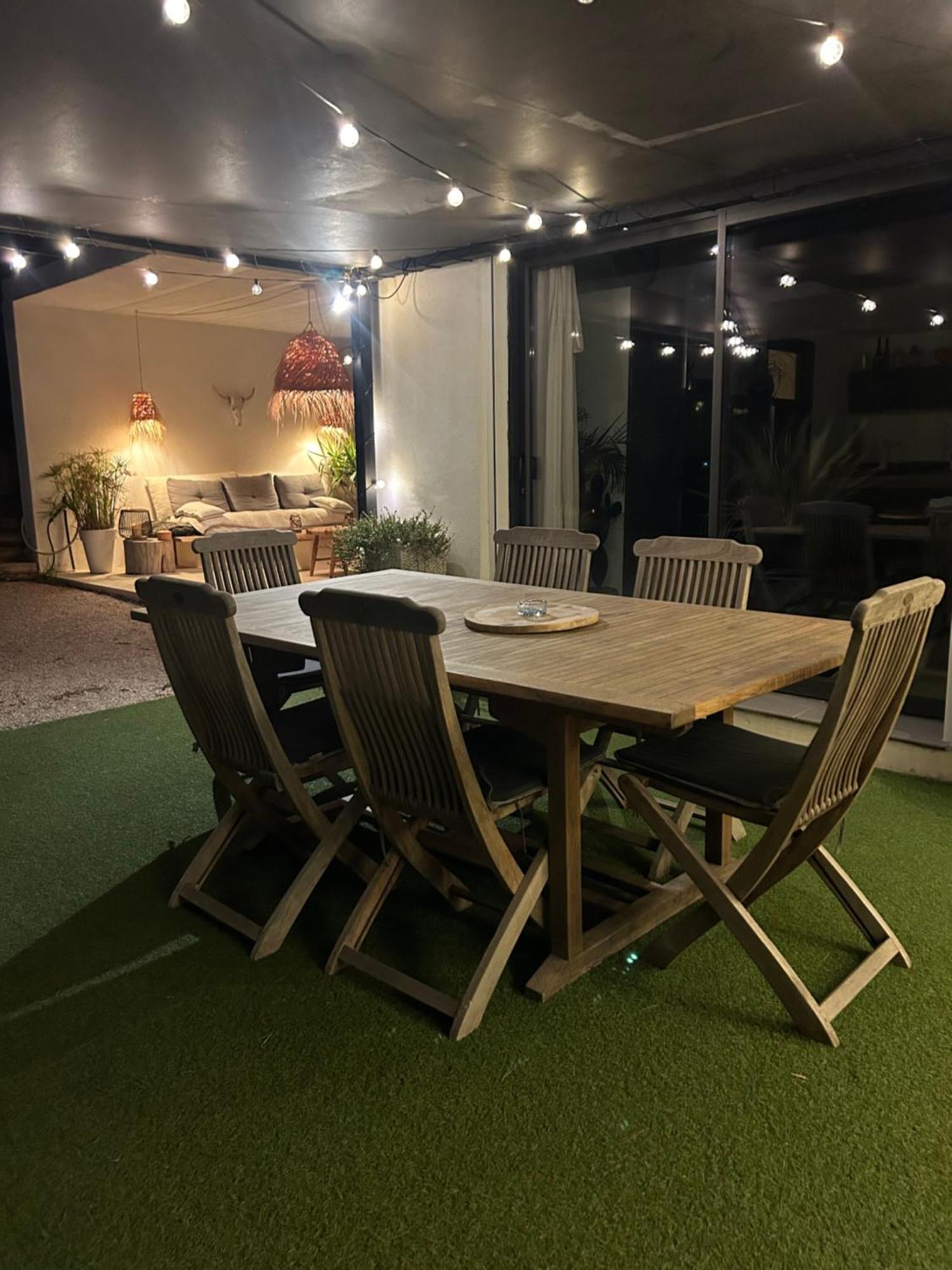 Superbe Maison Avec Jacuzzi Ventabren Bagian luar foto